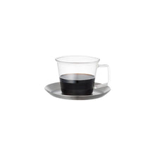 Load image into Gallery viewer, CAST coffee cup &amp; saucer 220ml stainless steel
